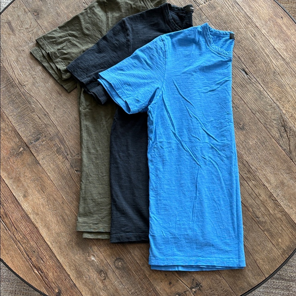 3 Theory Men's Short Sleeve Crewneck T-Shirts
